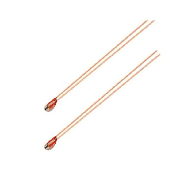 Glass-sealed 100K ohm NTC 3950 Thermistors 1%.