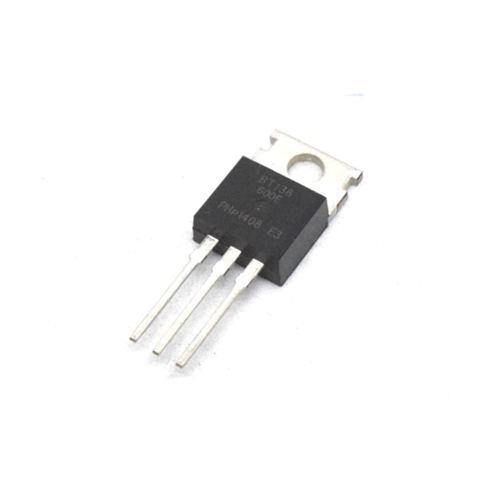 220 Transistor 10pcs BT136 600 V 4A Triac TO-220 TRANSISTOR | Robodo
