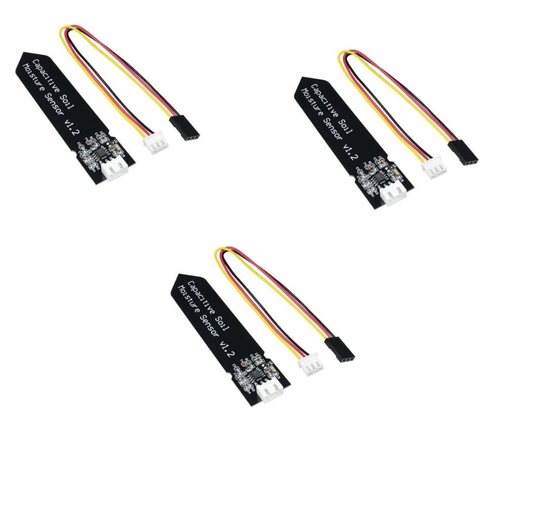 Capacitive Soil Moisture Sensor V1.2 – Corrosion Resistant With PH2.0 Cable
