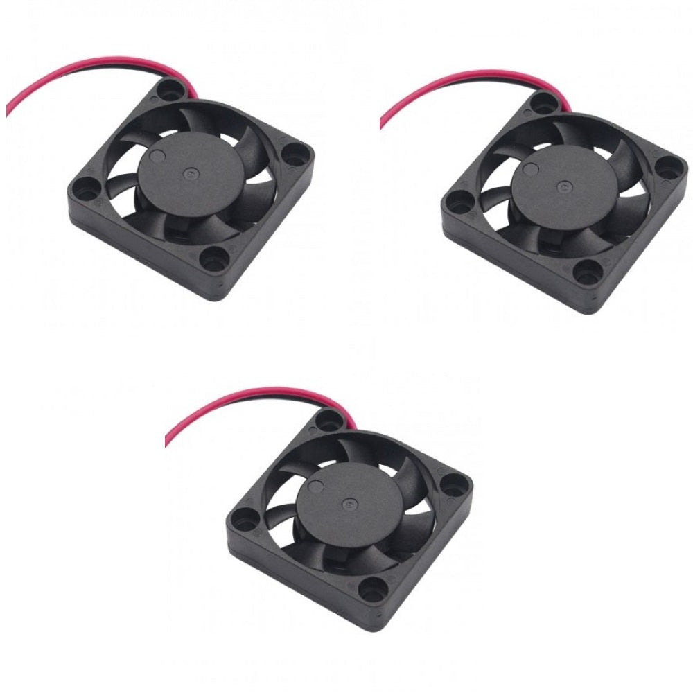 MINI 5v DC FAN 40MM X 40MM X 10MM (4010): Brushless Cooling Fan (3 pcs ...