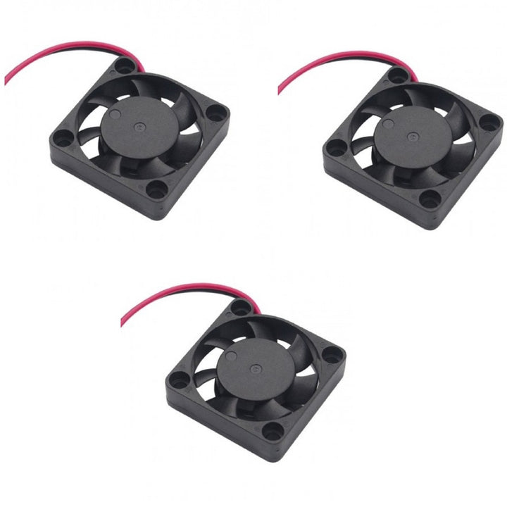 MINI 5v DC FAN 40MM X 40MM X 10MM (4010): Brushless Cooling Fan (3 pcs).