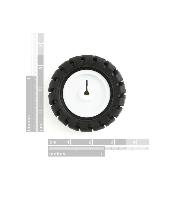 3PI miniQ Car wheel Tyre 42mm N20 DC Gear Motor Wheel