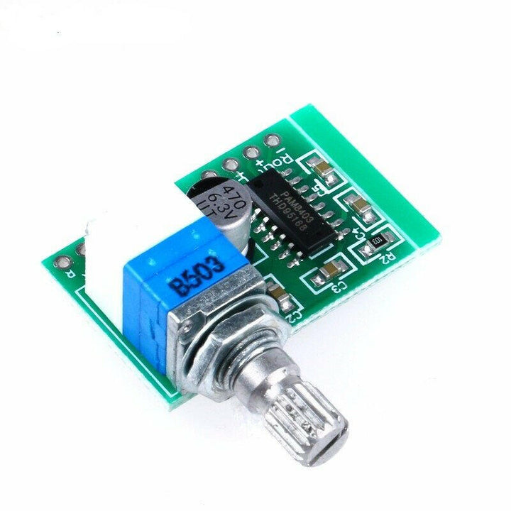 Mini PAM8403 5V 2Channel USB Power Audio Amplifier Board Volume Control HC