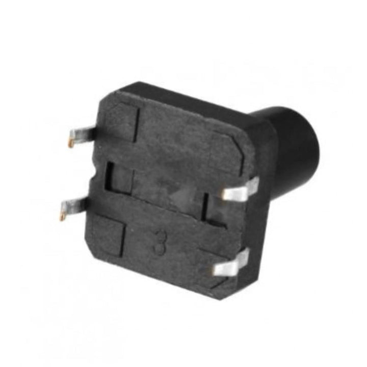 12x12x15mm Tactile 4 Pin Push Button Switch -(10 pcs) | Robodo