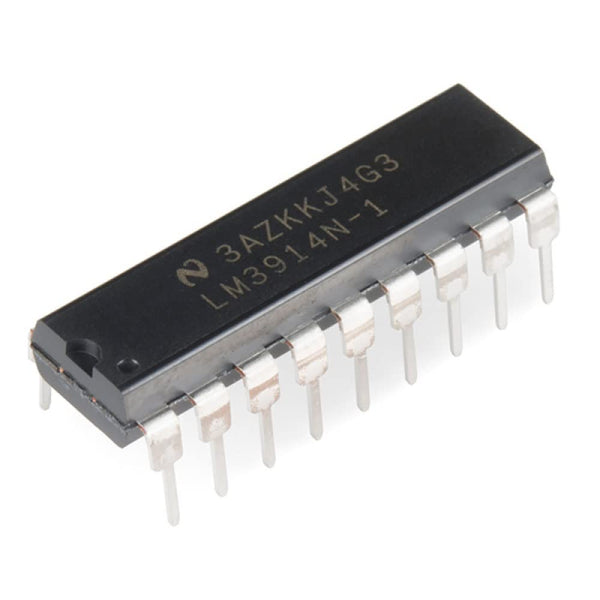 LM3914 Dot Bar Display Driver IC DIP-18 Package.