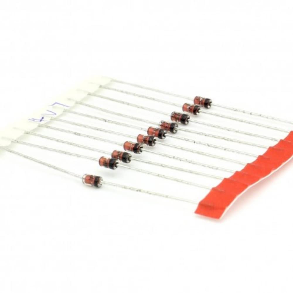 Diode In4732 1N4732A 4.7V Zener Diode (100 Pcs) | Robodo