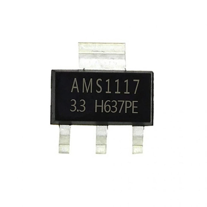 10pcs AMS 1117 3.3V 1A LDO Voltage Regulator SOT-223 IC DIY New.