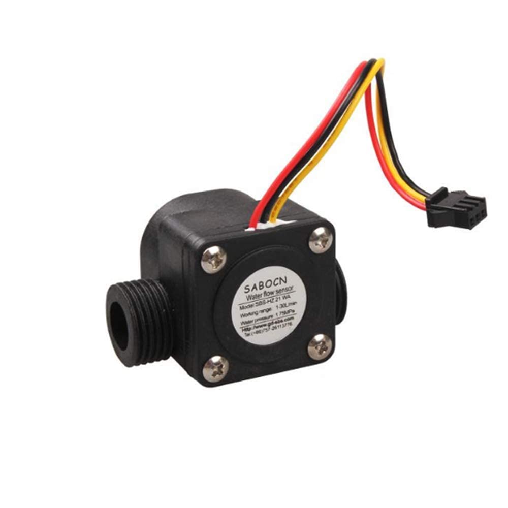 Water Flow Sensor SEN-HZ43WA Hall Effect Water Flow Sensor Flowmeter ...