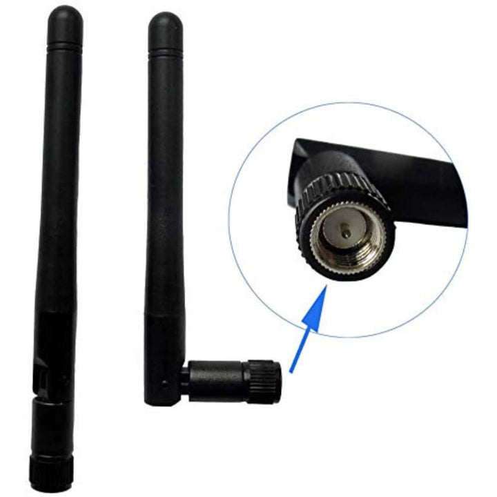 3dBi 2.4GHz Wireless Rubber Aerial Omni-Directional WiFi Antenna SMA Male Connector for Wireless Network Router.