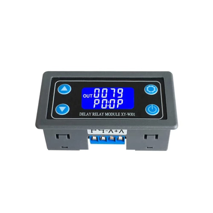 XY-WJ01 One-way Relay Module Delayed Power Off Disconnect Trigger Delay Cycle Timing Circuit Switch.