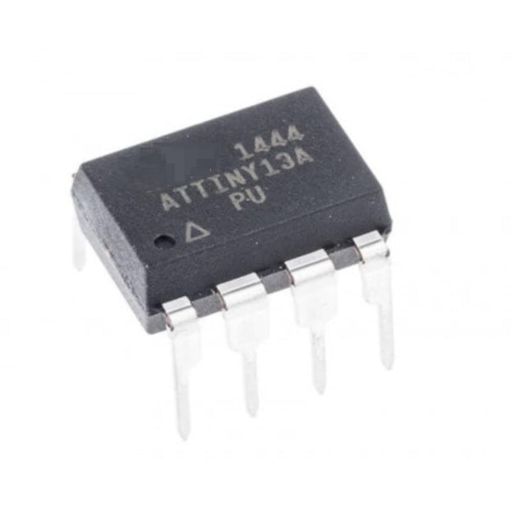 ATtiny13A Microcontroller - 8-bit DIP-8 AVR Microcontroller.