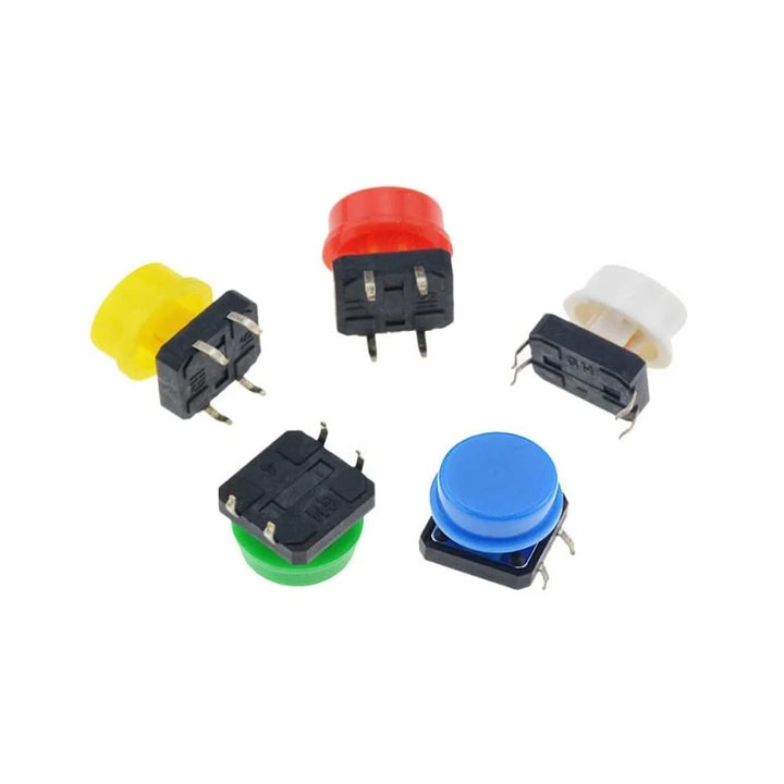 12x12x7.3 mm Round Cap for Square tactile Switch.