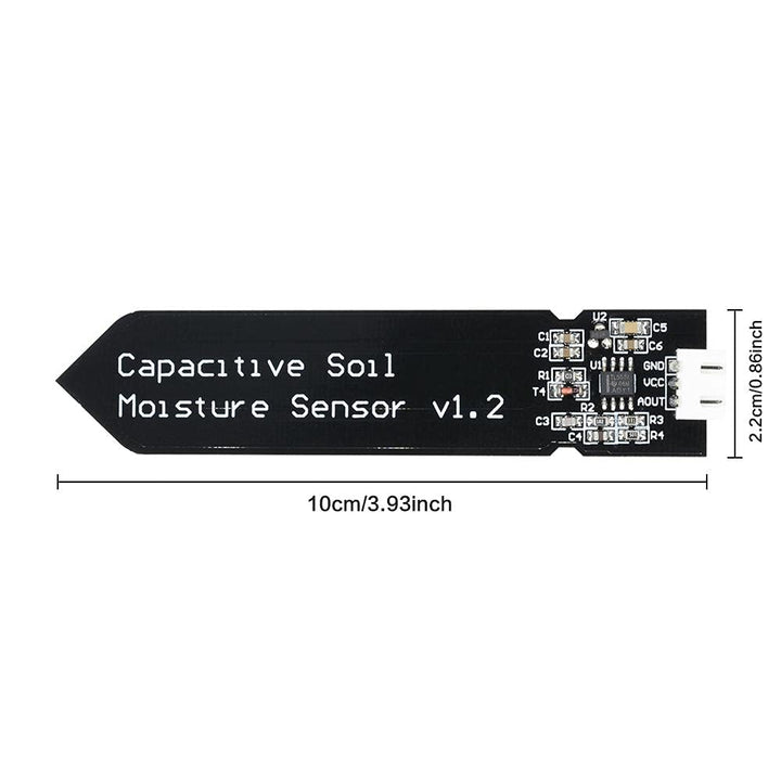 Analog Capacitive Soil Moisture Sensor V1.2 Corrosion Resistant + Sensor Cable e Analog Capacitive Soil Moisture Sensor V1.2 Corrosion Resistant + Sensor Cable e