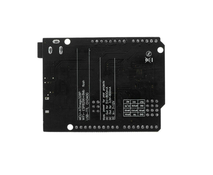 UNO R3 +WiFi ATmega328P+ESP8266 Module CH340G Compatible For Arduino Uno
