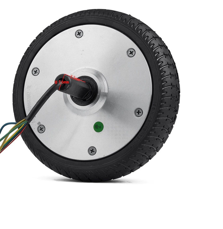 6 Inch 350w 24v Brushless E-bike Wheels Scooter Hub Motor for Self-Balancing Scooters Hover Board Electric and Self Balance Board.