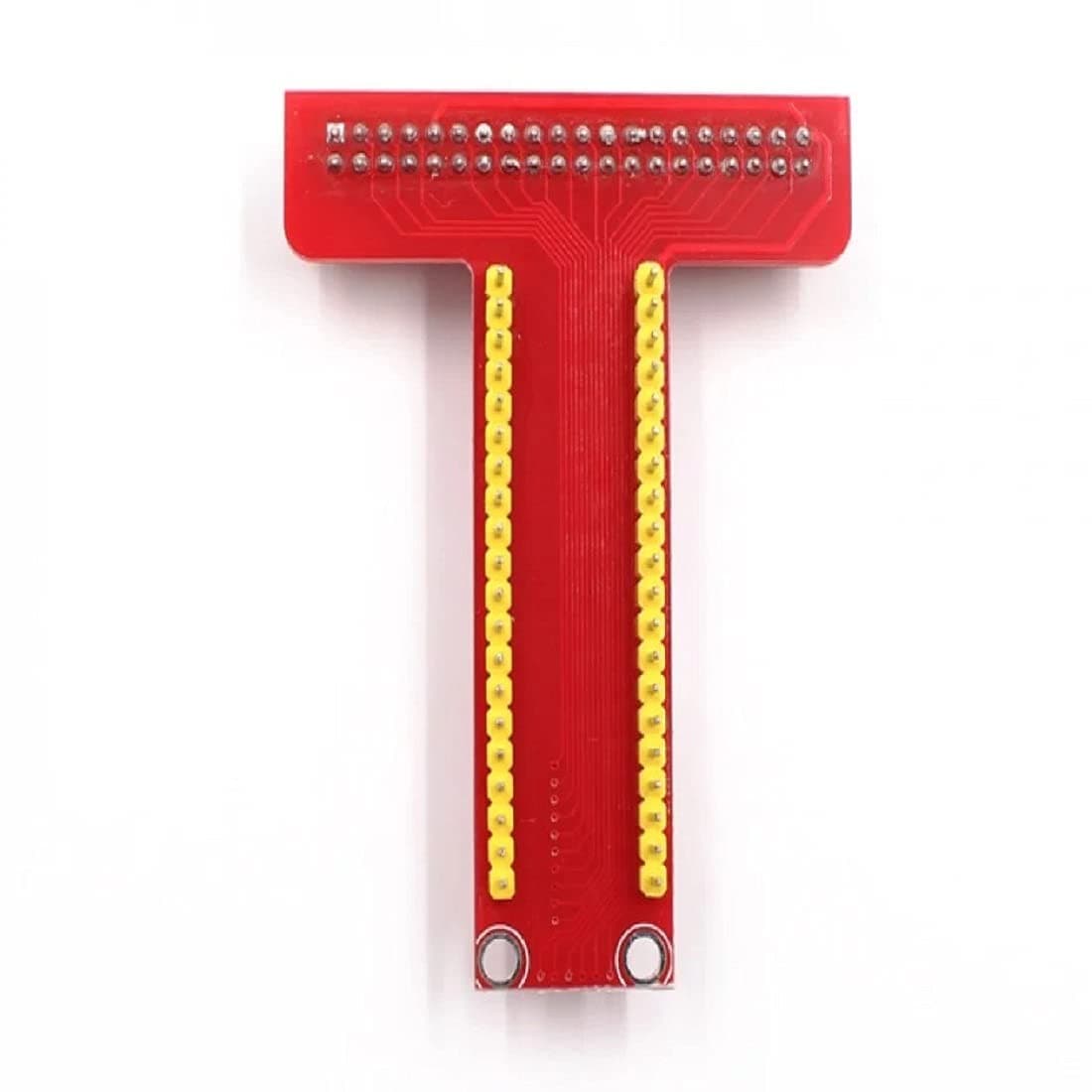 Gpio Extension Pin 40 Pin Red GPIO Extension Board for Raspberry Pi | Robodo