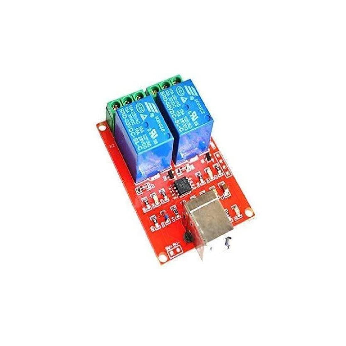 Control Switching Module 2 Channel 5V Relay Module Non-Drive USB Control Switching Module 10A ...