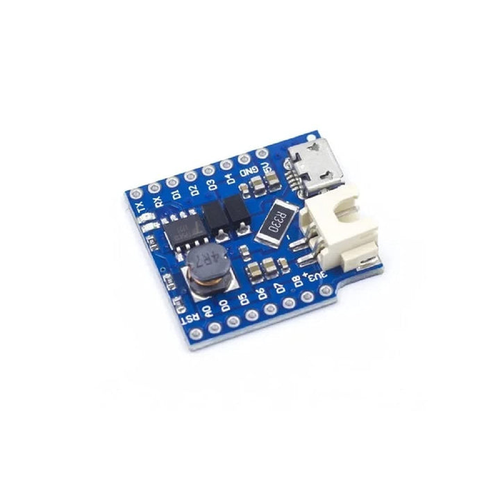 WeMos D1 Lithium Battery Charger Board with Mini USB.