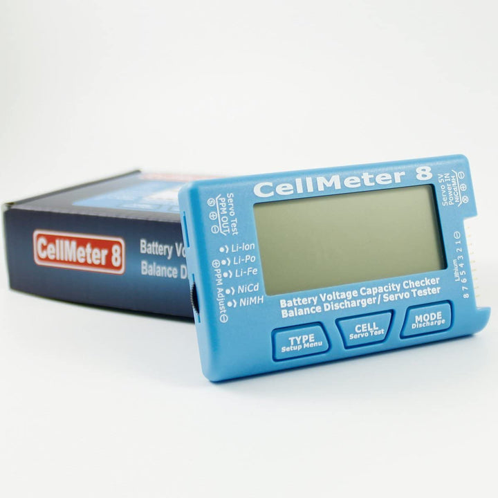 Cellmeter 8 Multi-Functional Digital Power Servo Tester.