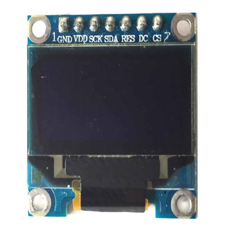 0.96″ OLED Display Module SPI I2C 128×64 7 Pin Yellow Blue.