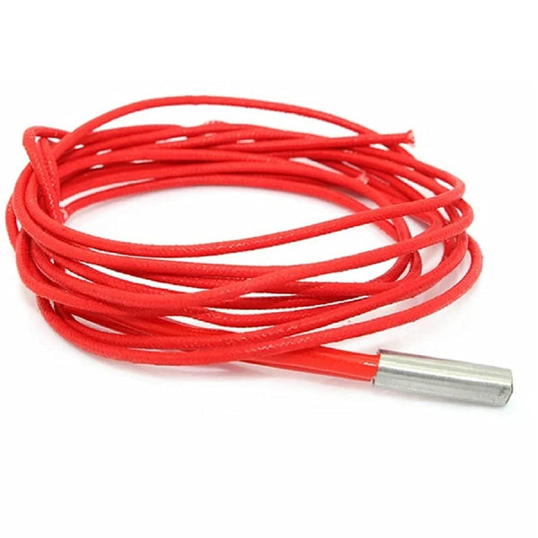 6x20mm 1 Meter 24V 40W Ceramic Cartridge Heater Wire For 3D Printer Reprap | Ceramic Cartridge for 3d printer |3D Printer Project.