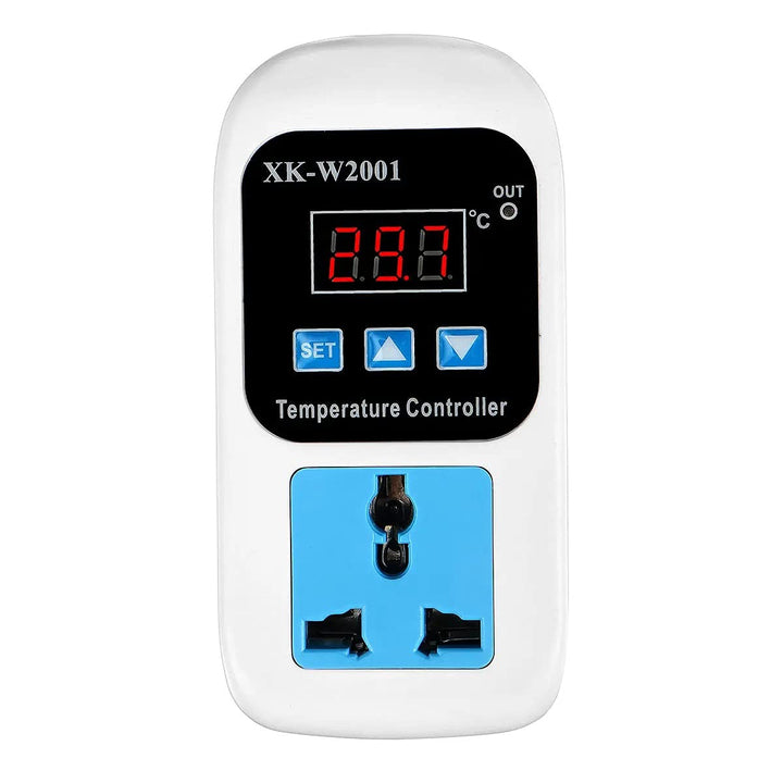 Eklektik Adjustable Temperature Controller 1M/2M/5M Length Probe 110-220V Digital Display AU Socket - 5M.