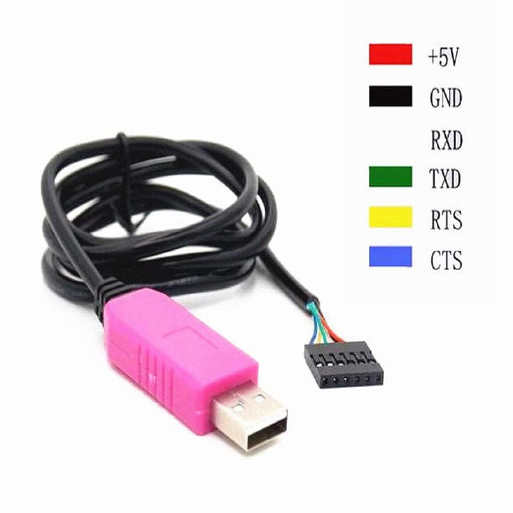 PL2303HXD 6Pin USB TTL RS232 Convert Serial Cable.