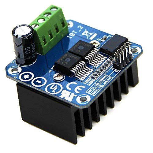 Robodo Double BTS7960 43A H-Bridge High-Power Stepper Motor Driver Module.