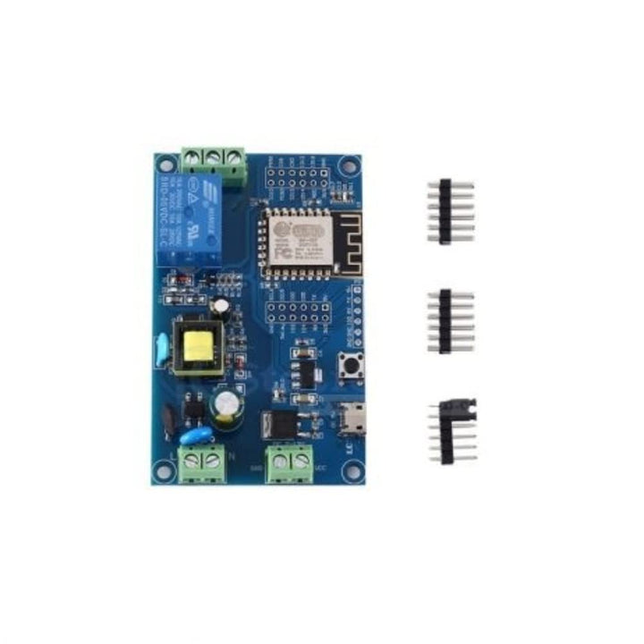 AC220V ESP8266 Wireless WIFI Relay Module 1 Channel ESP-12S Wifi Development Board.