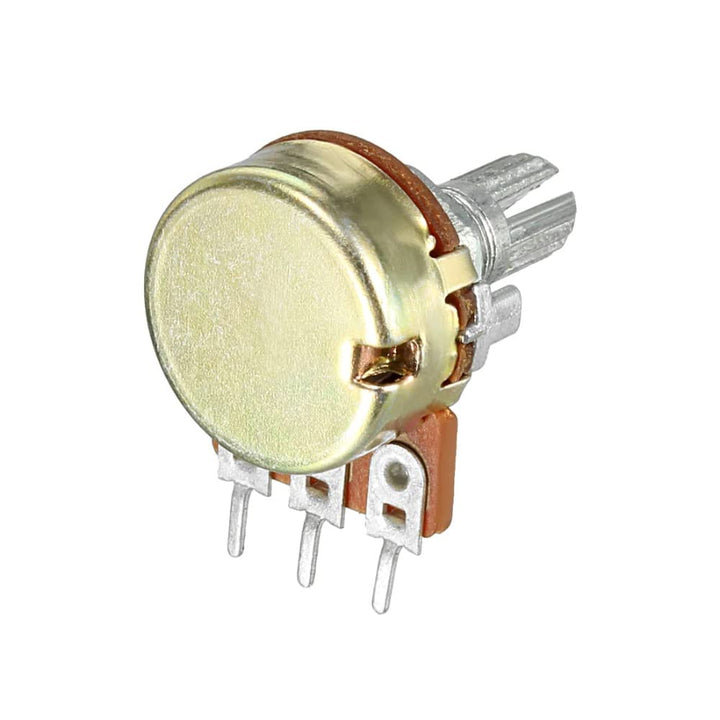 10K ohm potentiometer, single variable resistor (Round).