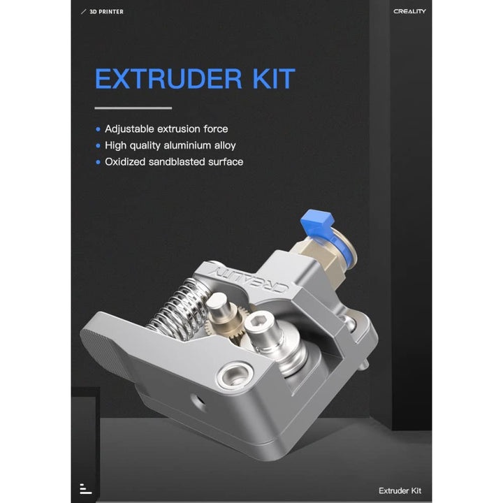 Creality Extruder Kit Metal Grey for Ender-3 / CR-10 Extruder Accessory Filament Feeder for Creality 3D Printer.