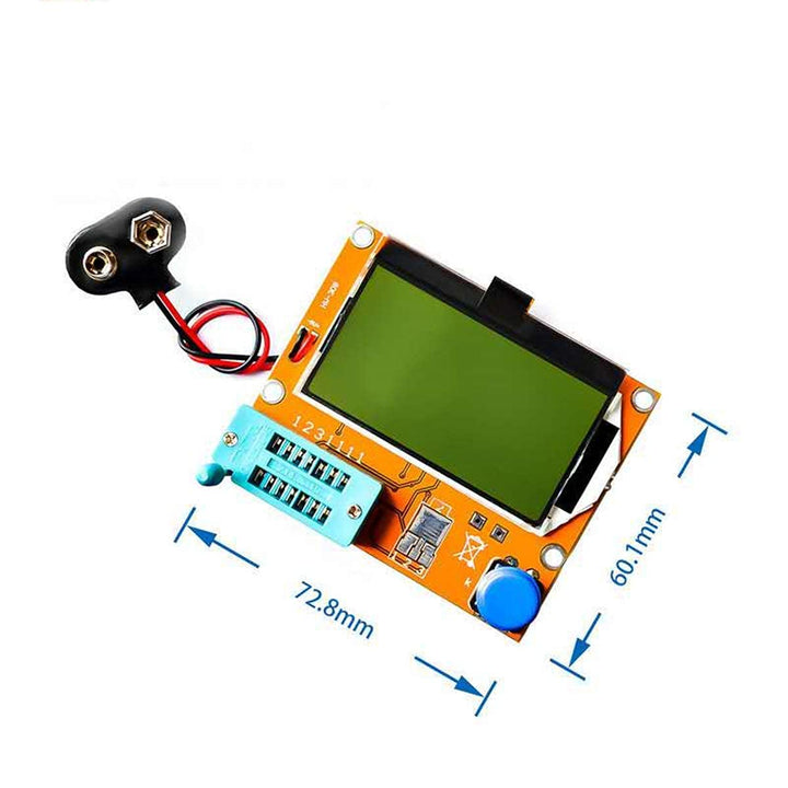 KHEW Multifunction Transistor Tester Kit for Lcr Esr Transistor Pwm Signal Generator.