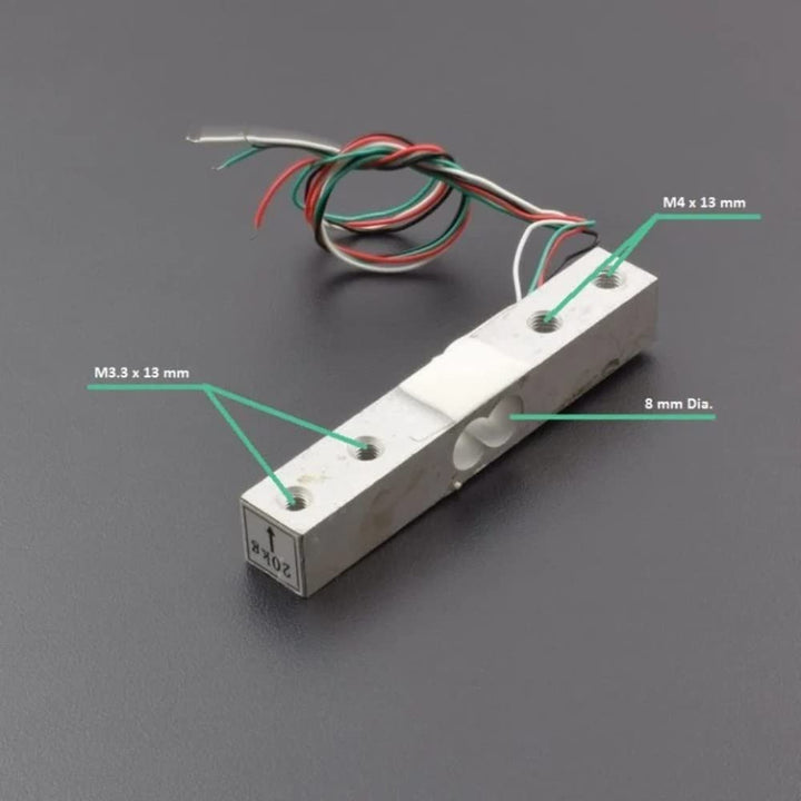 YZC-133 Weighing Load Cell Sensor 20kg For Electronic Weighing Scale.