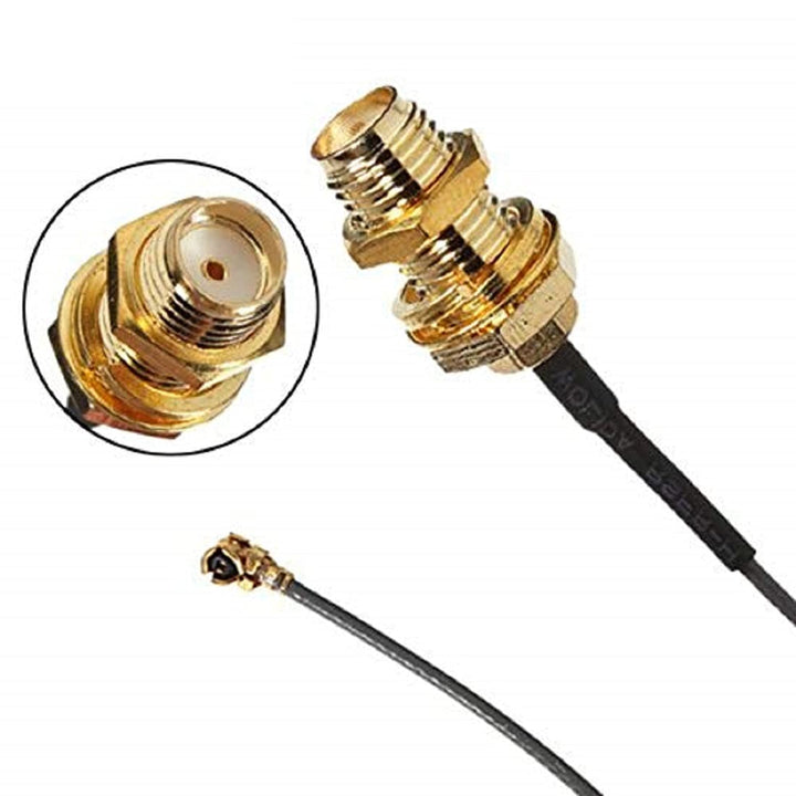 AP Extension pigtail SMA female socket jack to U.FL IPX connector.