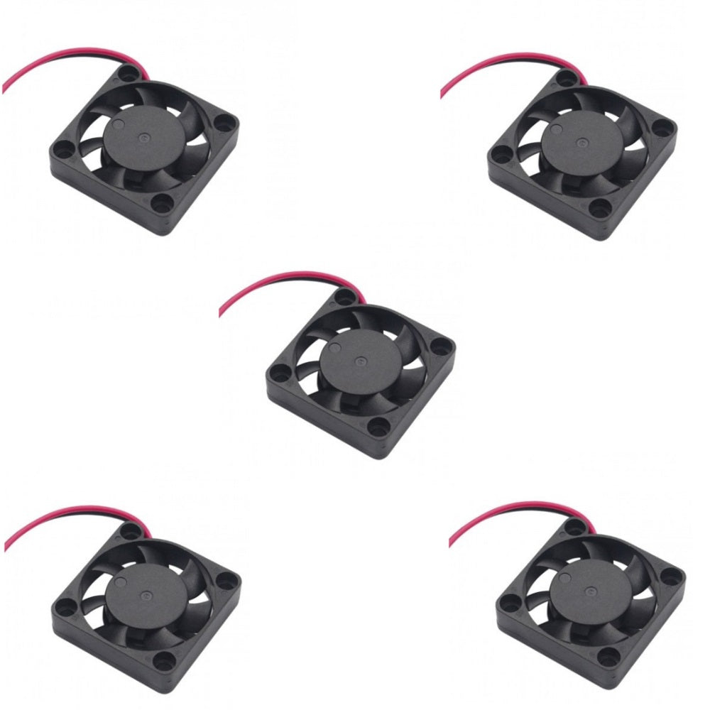 MINI 5v DC FAN 40MM X 40MM X 10MM (4010): Brushless Cooling Fan (5 pcs ...