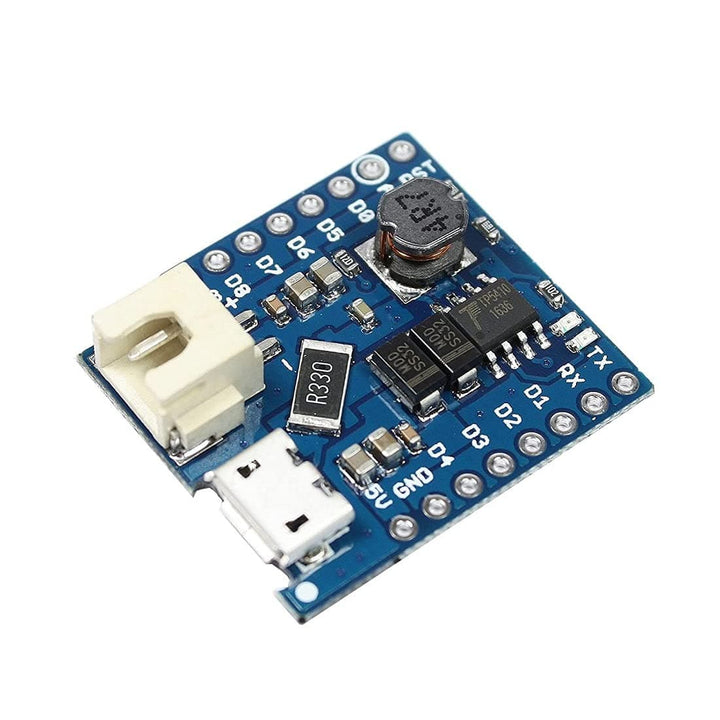 WeMos D1 Lithium Battery Charger Board with Mini USB.