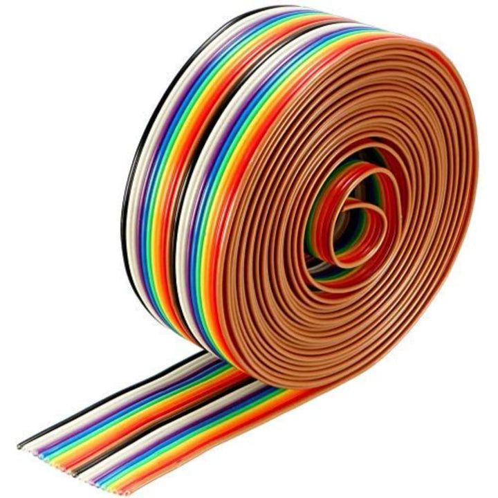 Multicolor Flat Ribbon Cable, 20 Wire per 1 meter.