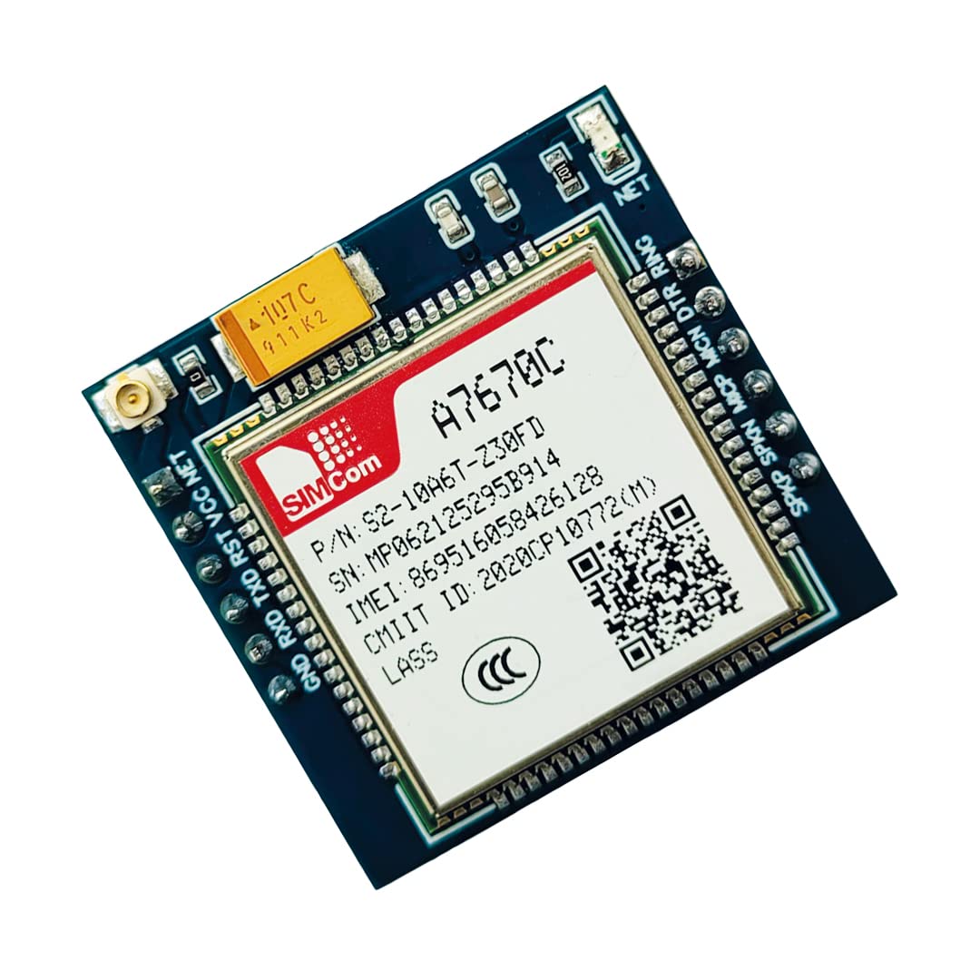 Gsm 4 Array A7670C GSM 4G Breakout Board GSM GPRS Module | Robodo