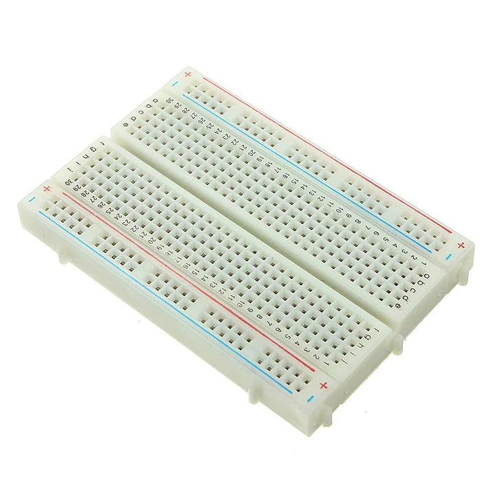 400 Tie Points Contacts Mini Circuit Experiment Solderless Breadboard.