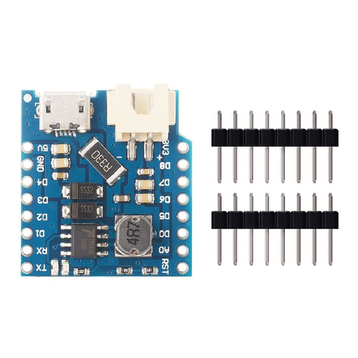 WeMos D1 Lithium Battery Charger Board with Mini USB.