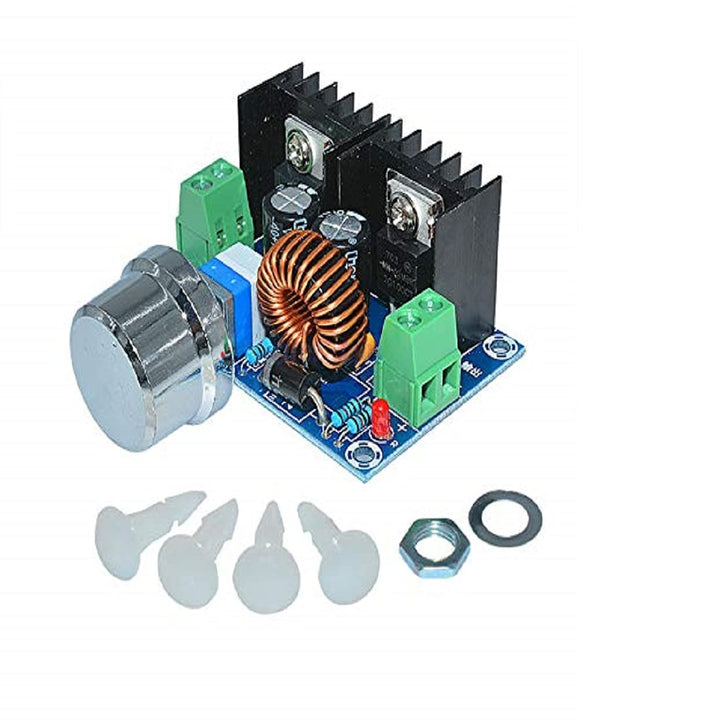 XH-M401 Mini Voltage Reducer Regulator DC 4-40V 12V 24V Step Down to 2-36V Buck Converter Board 8A Volt Transformer Power Supply XL4016E1.