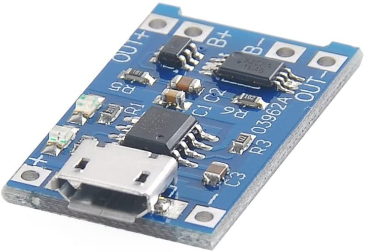 Li-ion Lithium Battery Charging Module Charging Board Charger, Micro USB.