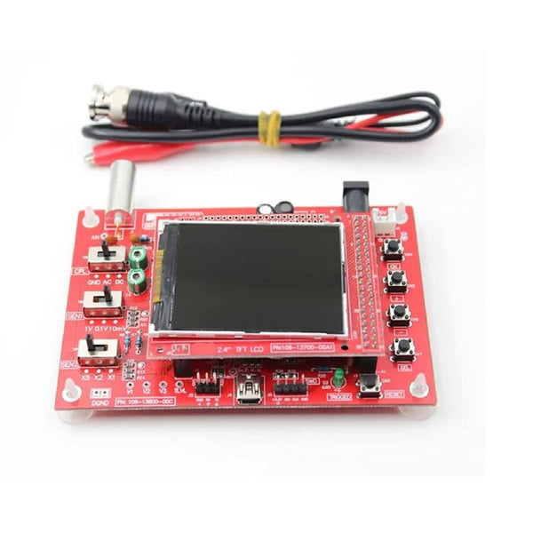 DSO138 2.4 inch TFT Handheld Pocket-size Digital Oscilloscope Kit DIY Parts Electronic Learning Set Soldered.