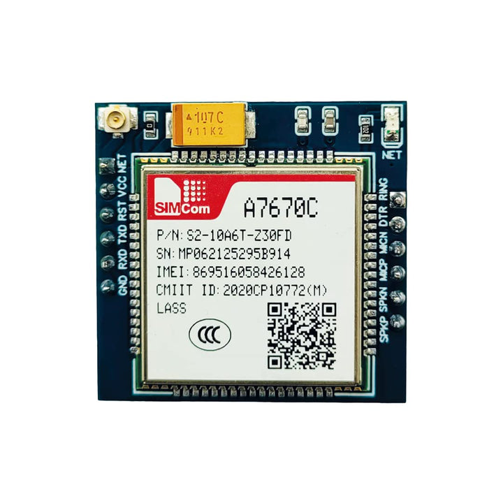 A70670c Sim Module Rst Pin A7670C GSM 4G Breakout Board GSM GPRS Module | Robodo