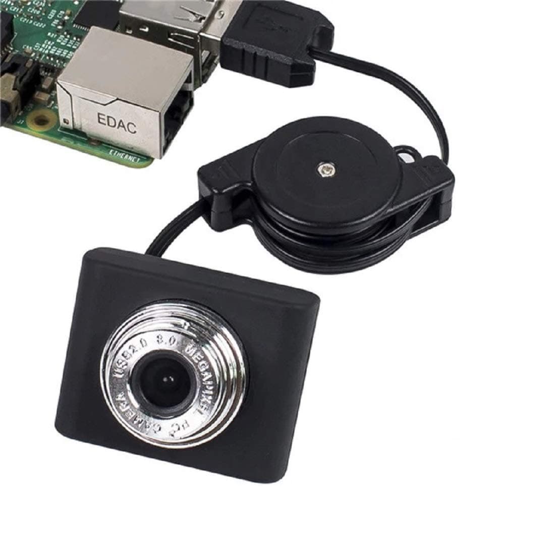 Compact Usb Camera For Raspberry Pi 1/4 Cmos 640X480 USB Camera with Collapsible Cable for Raspberry Pi ...