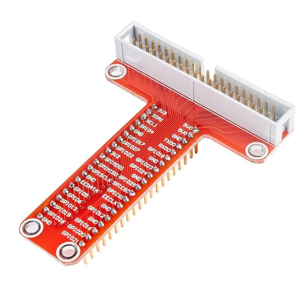 40 Pin Red GPIO Extension Board for Raspberry Pi.