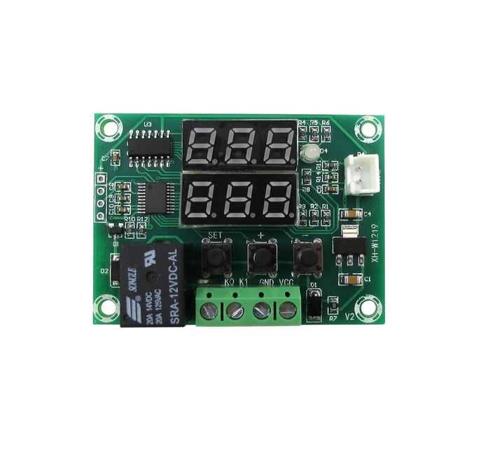 XH-W1219 12V Digital Red+Green Display Temperature Controller Module W/NTC Waterproof Temperature Sensor.