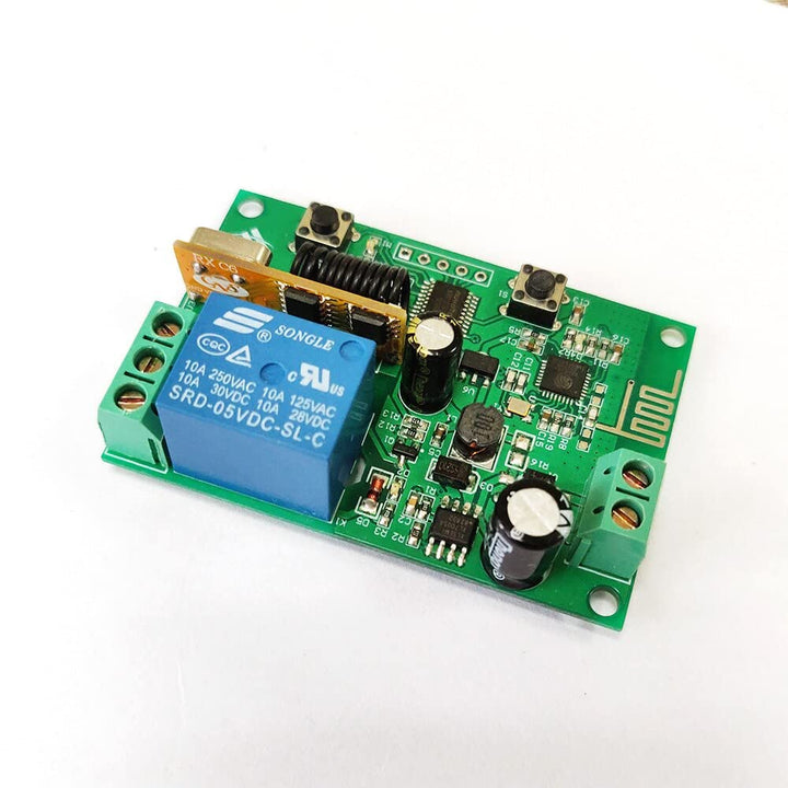 8-80V Wifi 1 Channel Relay Module 433Mhz RF Wireless Remote Control (without Battery).
