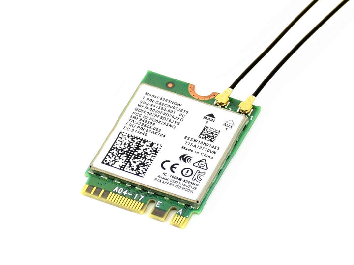 AC8265 Wireless NIC for Jetson Nano.