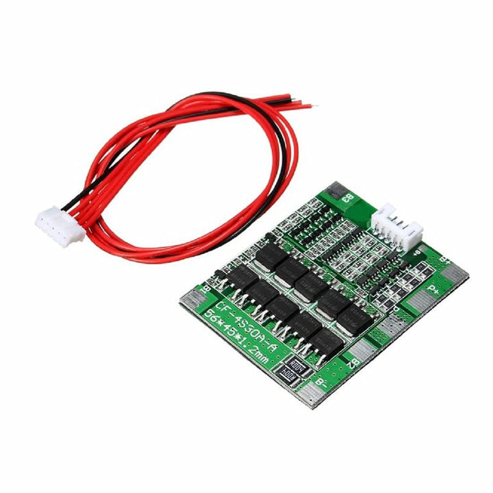 4 Series 30A 18650 Lithium Battery Protection Board 14.8V 16V with Cable.